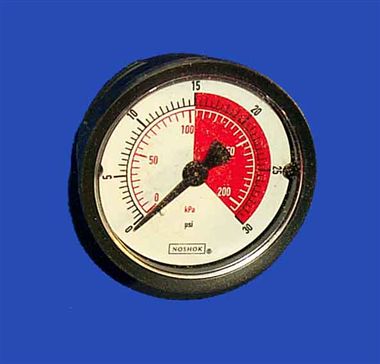 0-30 PSI Gauge