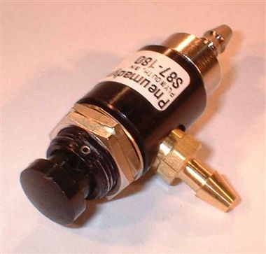 AIR Valve Singulation Restricted(blk) Pneumadyne S87-180